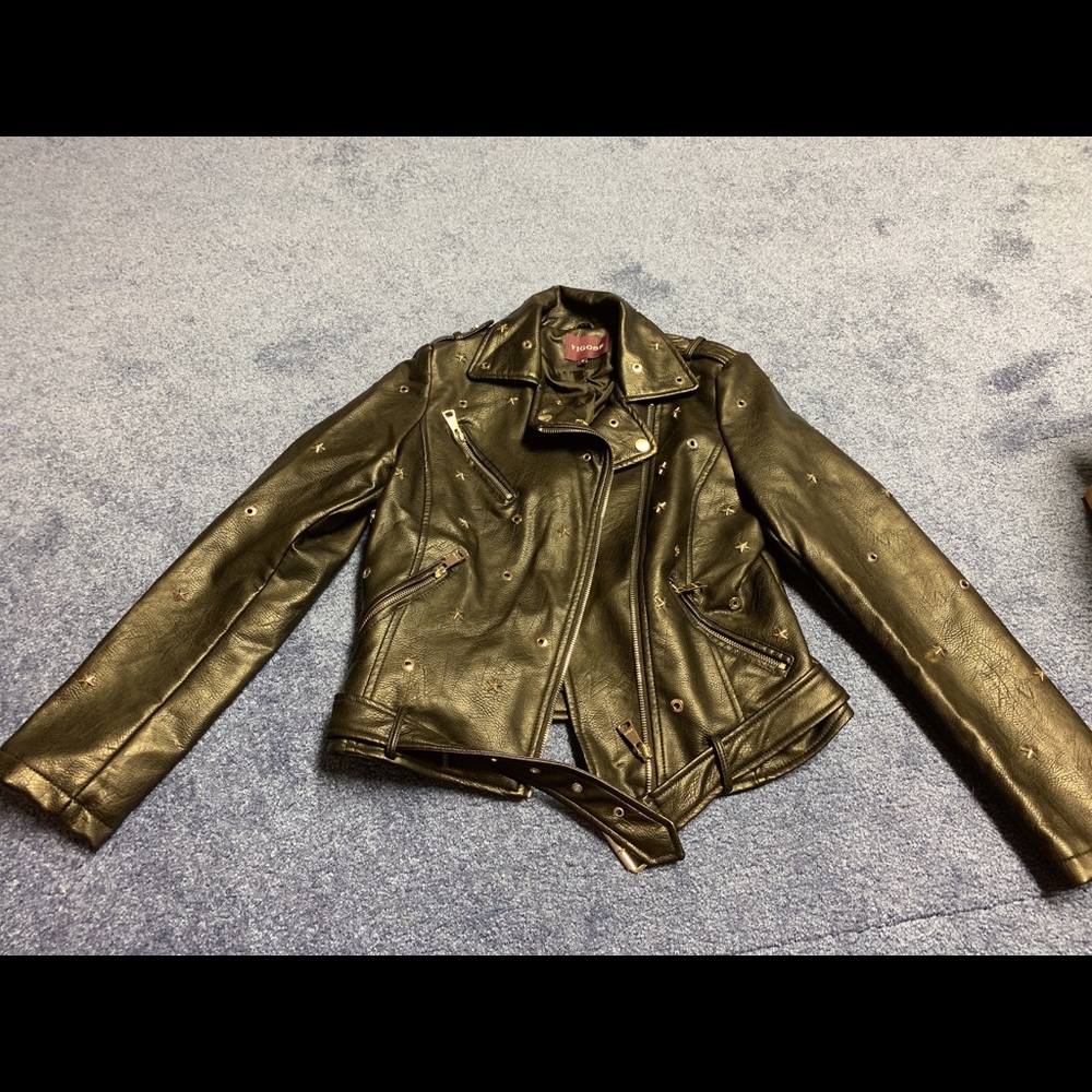 NEW Vigoss leather jacket small